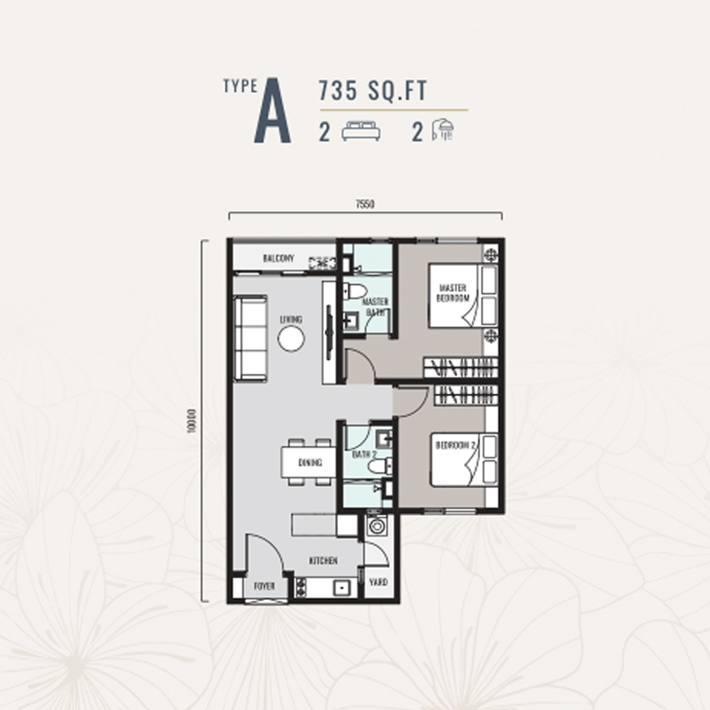 Type A Floor Plan
